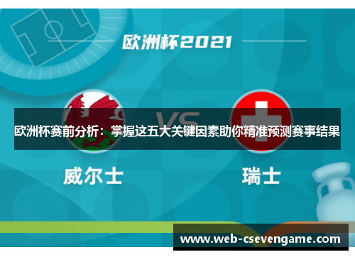 欧洲杯赛前分析：掌握这五大关键因素助你精准预测赛事结果